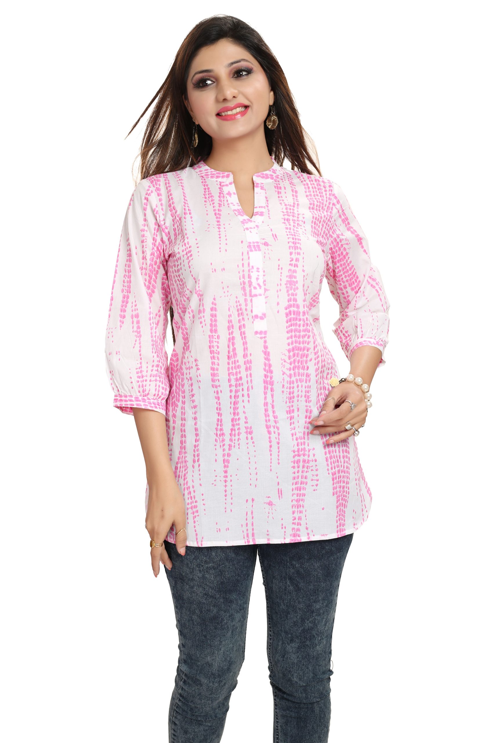 Ladies short kurta sales